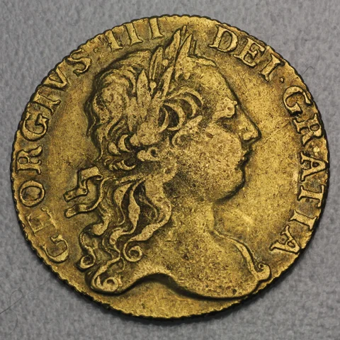 1 Guinea Goldmünze 1771 Georg III