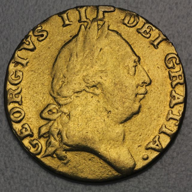 1 Guinea Goldmünze 1771 Georg III