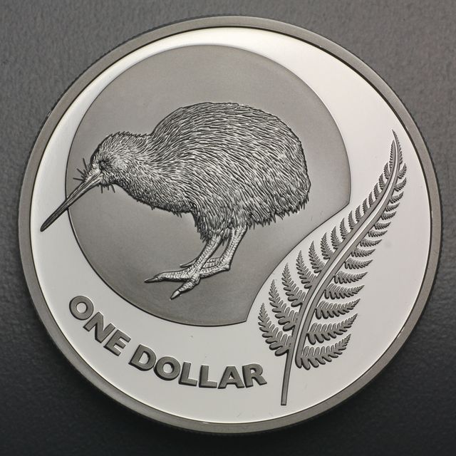 Silbermünze 1oz Neuseeland New Zealand Kiwi 2011