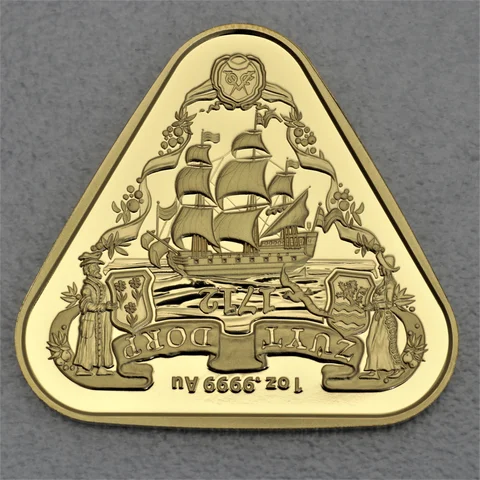 Goldmünze 1oz Triangular Zuytdrop 2020 