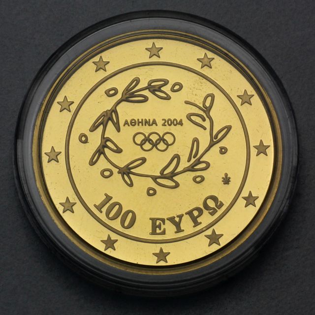 Goldmünze 100 Euro Griechenland 2003 Knossos