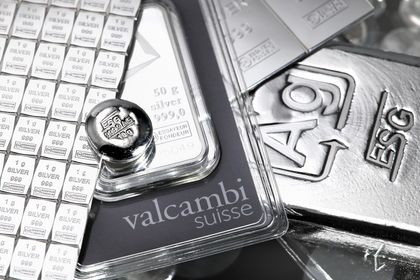 Silberbarren CombiBar®, Recyclingsilberbarren sowie Valcambi Silberbarren