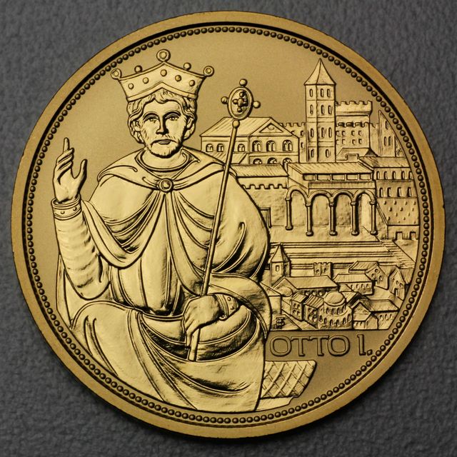 100 Euro Goldmünze Österreich 2008 Krone des heiligen Römischen Reiches