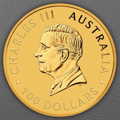 1oz Goldmünze, Australian Emu, 2024