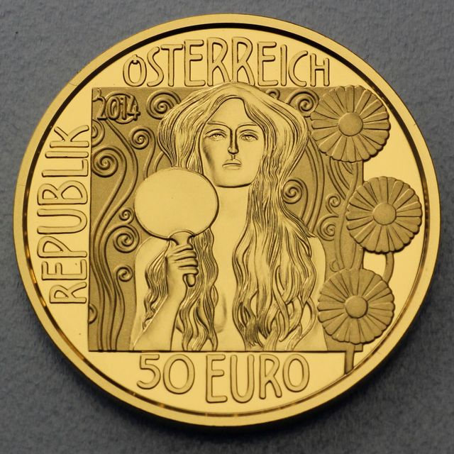 50 Euro Goldmünze Österreich 2014 Judith II