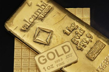Gegossene und geprägte Goldbarren