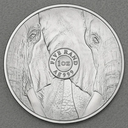 Silbermünze 1oz Big Five II - 2021 Elefant