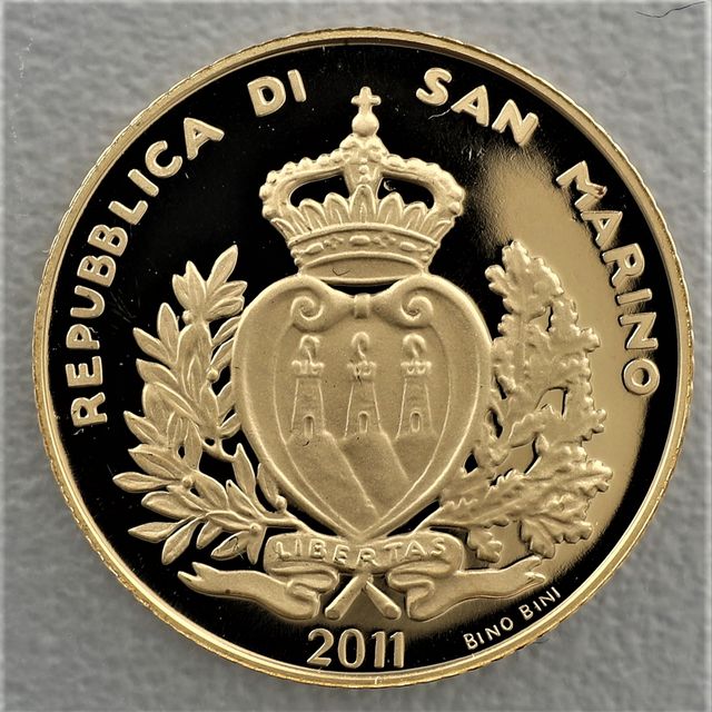 20 Euro Goldmünze San Marino 2011