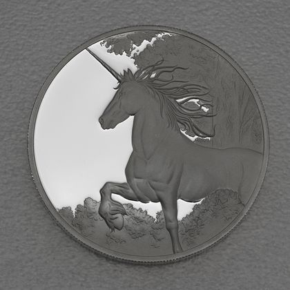 Silbermünze 1oz Tokelau Rückseite mit Abbildung von Queen Elizabeth II.
