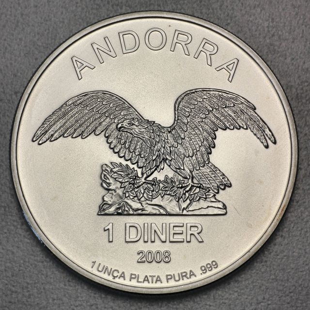 Andorra und Arche Noah Silbermünzen / Münzbarren