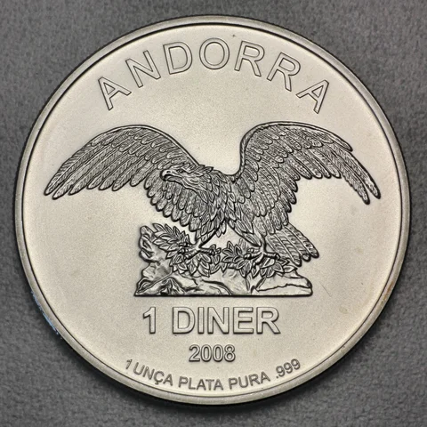Andorra und Arche Noah Silbermünzen / Münzbarren