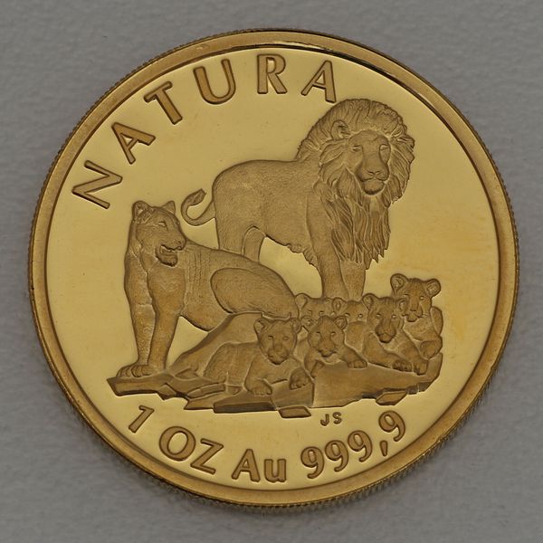 Goldmünze Südafrika Natura Serie Big Five 1994 1oz Löwe