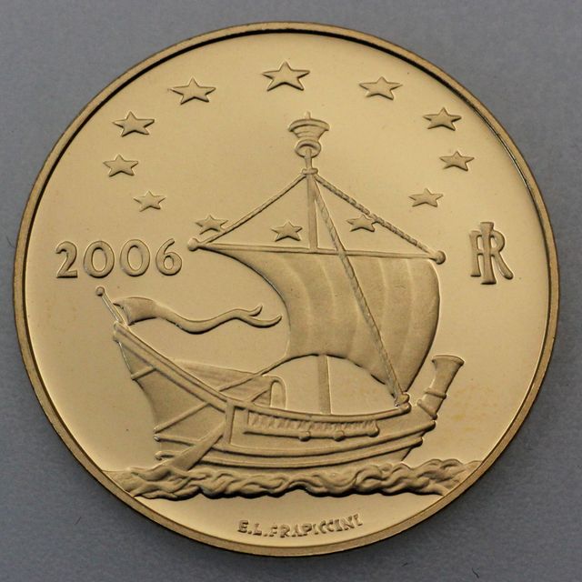 20 Euro Goldmünze Italien 2006 Einstein Turm Erich Mendelsohn