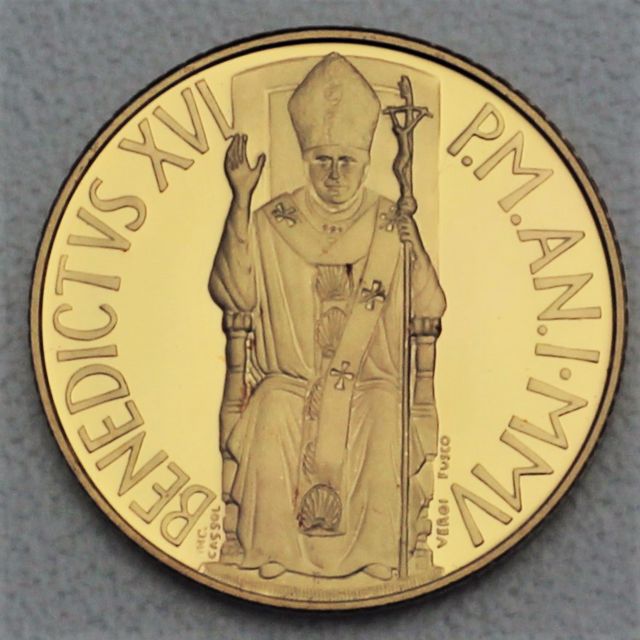 Goldmünze 20 Euro Vatikan 2005 &quot;Die Taufe&quot;