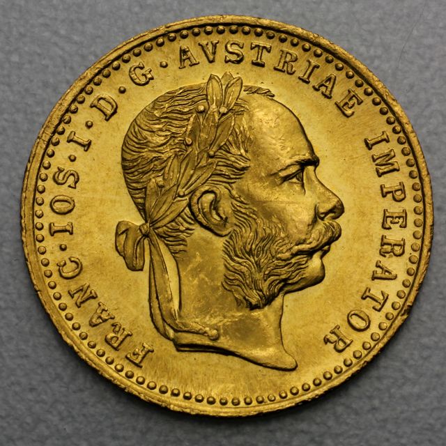 1 Dukaten Goldmünze Österreich