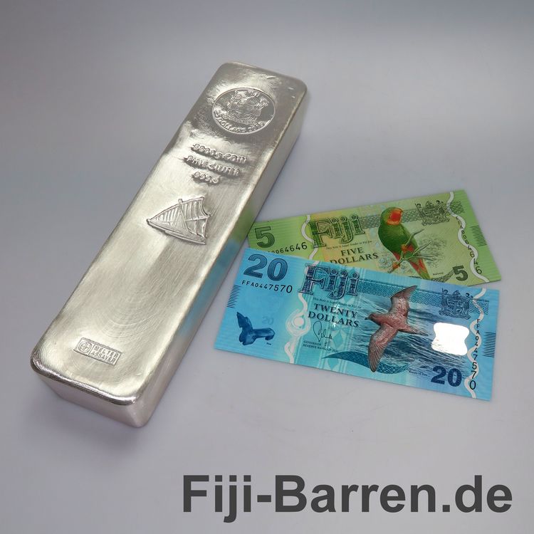 5000g Fiji Münzbarren