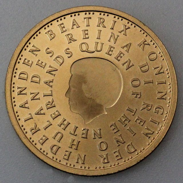 10 Euro Goldmünze Niederlande 2004