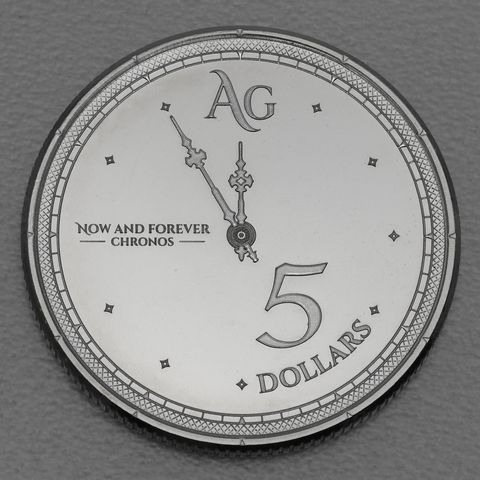 Silbermünze 1oz Tokelau - Chronos 2019