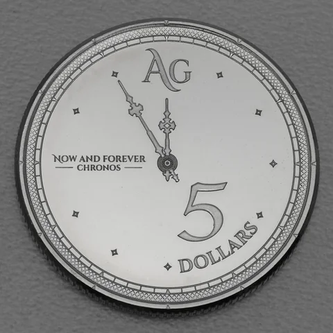 Silbermünze 1oz Tokelau - Chronos 2019