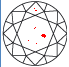 Zu sehen ist ein Diamant der Reinheitsklasse CIBJO SI Zu sehen ist ein Diamant der Reinheitsklasse CIBJO SI
