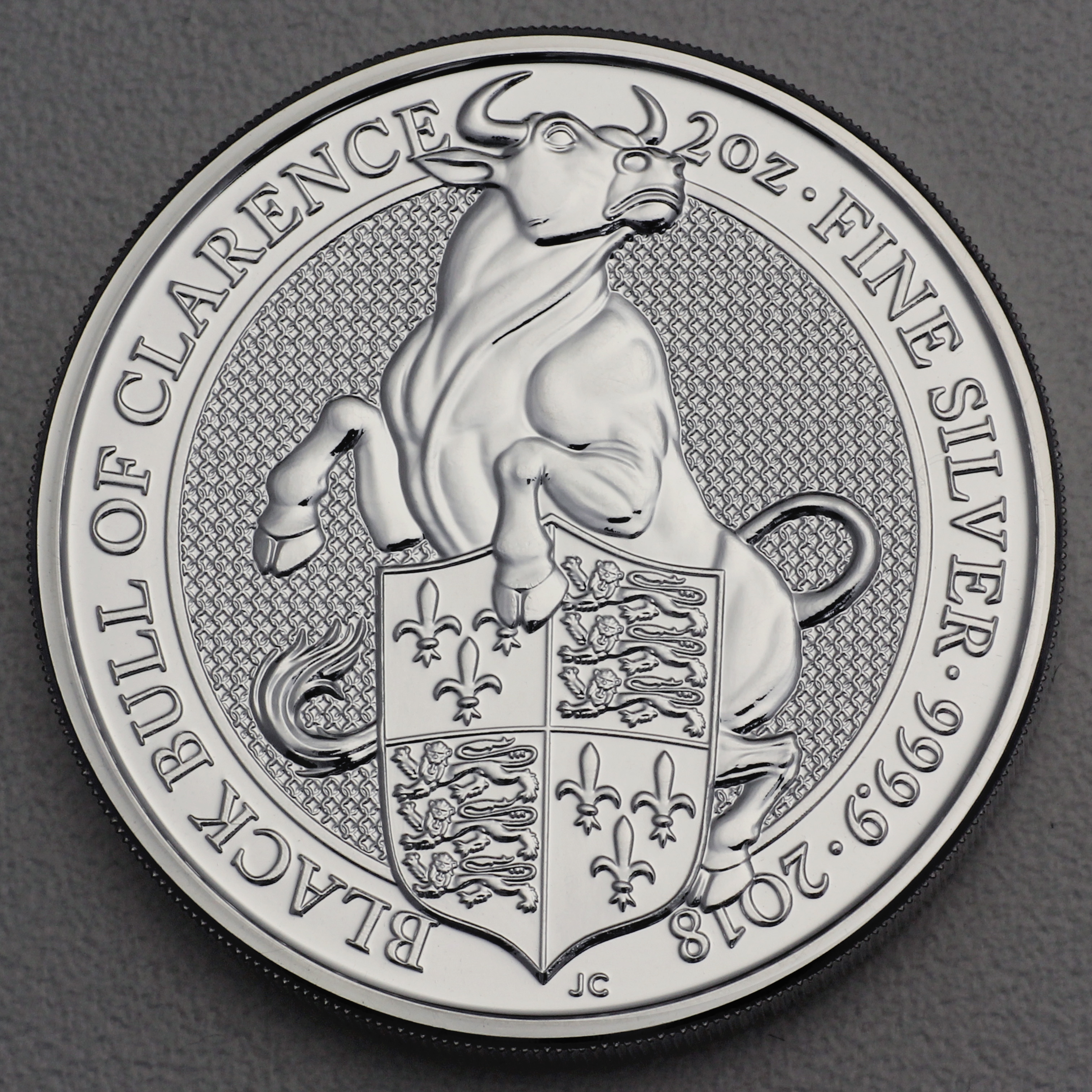 Silbermünze Queens Beast Lion 2oz Großbritannien