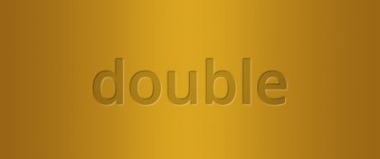 Double vergoldet Double vergoldet