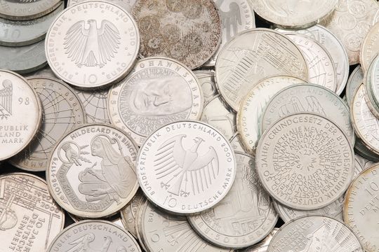 Silbermünzen ab 1998, 10 D-Mark